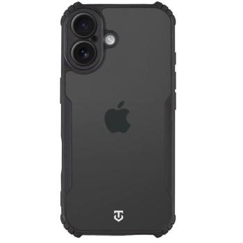 Tactical Quantum Stealth Apple iPhone 17 hátlap tok, átlátszó/fekete kép