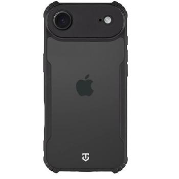 Tactical Quantum Stealth Apple iPhone Air (2025) hátlap tok, átlátszó/fekete kép