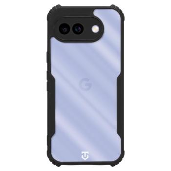 Tactical Quantum Stealth Google Pixel 10a hátlap tok megerősített sarokkal, átlátszó/fekete kép