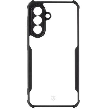 Tactical Quantum Stealth Samsung Galaxy A26 hátlap tok, átlátszó/fekete kép