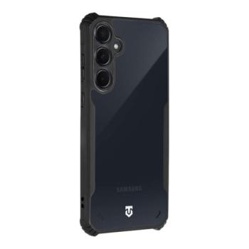 Tactical Quantum Stealth Samsung Galaxy A35 5G hátlap tok, átlátszó/fekete kép