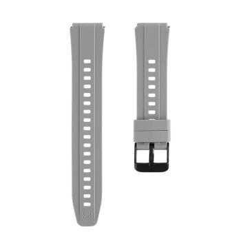 Tactical Quick Release 18mm szilikon szíj, gyors kioldás, szürke kép