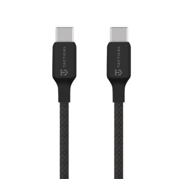 Tactical Stitch Thread USB-C-USB-C töltő- és adatkábel, szilikon, 0,3m, fekete kép