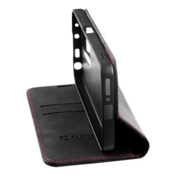 Tactical Xproof Apple iPhone 16 flip/oldalra nyíló tok, fekete kép