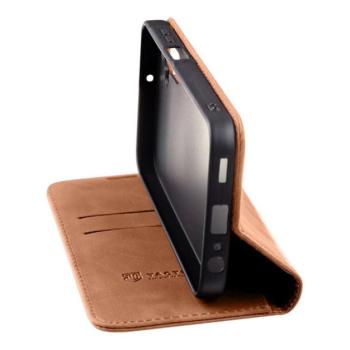 Tactical Xproof Samsung Galaxy A25 5G flip/oldalra nyíló tok, barna kép