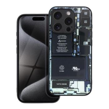 Tech iPhone 7 / 8 / SE / SE2022 szilikon hátlap tok, fekete kép