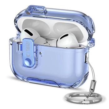 Tech-Protect Bounce Pro AirPods Pro 3 tok, karabinerrel, kék kép