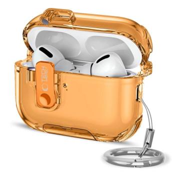 Tech-Protect Bounce Pro AirPods Pro 3 tok, karabinerrel, narancs kép