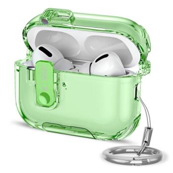 Tech-Protect Bounce Pro AirPods Pro 3 tok, karabinerrel, zöld kép