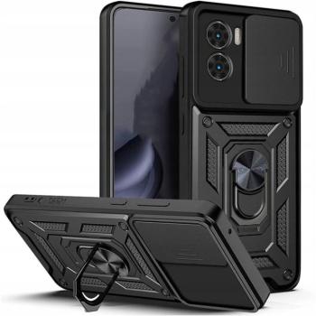 Tech-Protect Camshield Pro Poco X7 Pro strapabíró tok kameravédelemmel, kitámasztóval, fekete kép
