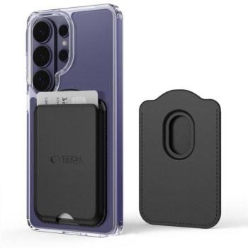 Tech-Protect CH02 mágneses kártyatartó, MagSafe, Black, fekete (3db kártyához) kép