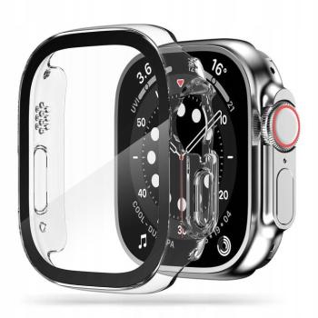 Tech-Protect Defense360 Apple Watch Ultra 3 / 2 / 1 ütésálló tok kijelzővédelemmel, átlátszó kép