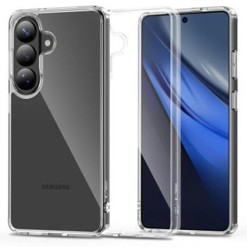 Tech-Protect Flexair Hybrid Samsung Galaxy S26 hátlap tok, megerősített sarok, átlátszó kép