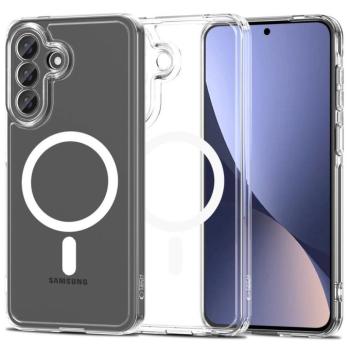 Tech-Protect Flexair Samsung Galaxy A57 hátlap tok, megerősített sarok, MagSafe, átlátszó-fehér kép