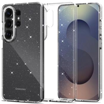 Tech-Protect Flexair Samsung Galaxy S26 Ultra hátlap tok, csillámos-átlátszó kép