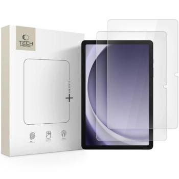 Tech-Protect Glass Fit+ Samsung Galaxy Tab A9+ / Tab A11+ tempered glass kijelzővédő fólia, átlátszó (2db) kép