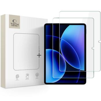 Tech-Protect Glass Fit+ Xiaomi Pad 8 / Pad 8 Pro / Pad 7 Pro / Pad 7 tempered glass kijelzővédő fólia, átlátszó (2db) kép