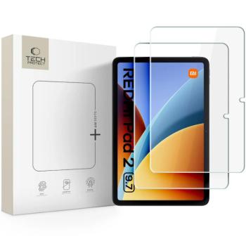 Tech-Protect Glass Fit+ Xiaomi Redmi Pad 2 (9.7) tempered glass kijelzővédő fólia, átlátszó (2db) kép