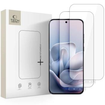 Tech-Protect Hydro Flex+ Motorola Edge 70 Fusion / Edge 70 Pro kijelzővédő üvegfólia, hidrogel, átlátszó (2db) kép