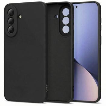 Tech-Protect Icon Samsung Galaxy A37 szilikon tok mikroszálas béléssel, fekete kép
