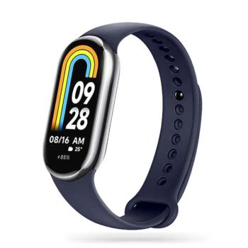Tech-Protect IconBand Xiaomi Mi Smart Band 10 / Band 9 / Band 8 szilikon szíj, kék kép