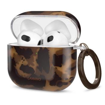 Tech-Protect Lamano AirPods 4 tok karabinerrel, Panther, párduc minta kép