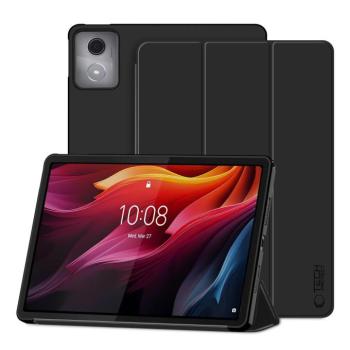 Tech-Protect Lenovo Tab K11 Plus oldalra nyíló, kitámasztható mappa tok, fekete kép