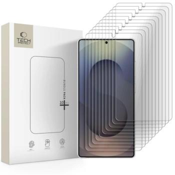 Tech-Protect Samsung Galaxy S26 Ultra tempered glass kijelzővédő üvegfólia csomag, átlátszó (10db) kép