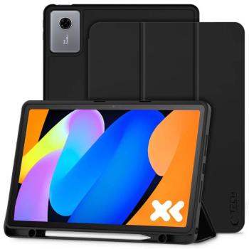 Tech-Protect SC Pen Lenovo Idea Tab 11" / K11 2.gen oldalra nyíló, kitámasztható mappa tok, fekete kép