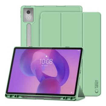 Tech-Protect SC Pen Lenovo Tab Pro 12.7 (TB-373) oldalra nyíló, kitámasztható mappa tok, zöld kép