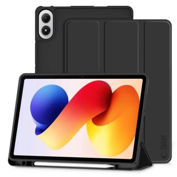 Tech-Protect SC Pen Xiaomi Redmi Pad 2 Pro (12.1) / Xiaomi Poco Pad M1 (12.1) oldalra nyíló, kitámasztható mappa tok, fekete kép