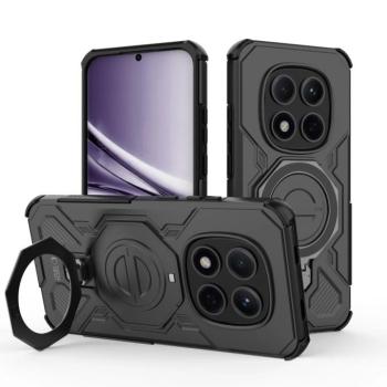 Tech-Protect Tacticstand Xiaomi Redmi Note 15 Pro Plus 5G / Poco M8 Pro műanyag tok kitámasztóval, fekete kép