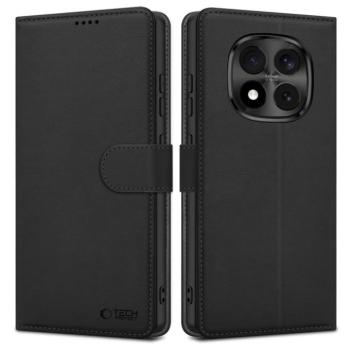 Tech-Protect Wallet Xiaomi Redmi Note 15 Pro Plus 5G / Poco M8 Pro flip / kinyitható tok kártyatartóval, fekete kép