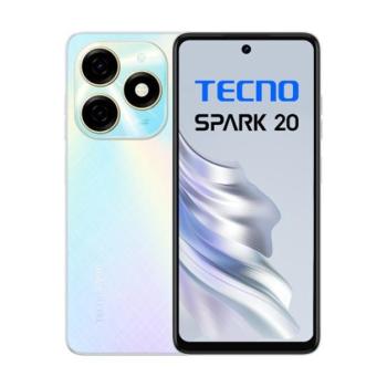 Tecno Spark 20 8/256GB okostelefon, Cyber White (fehér) kép
