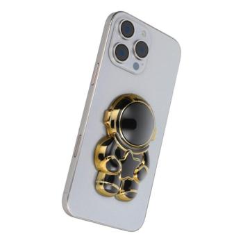 Telefonállvány ASTRONAUT - felragasztható - fekete kép