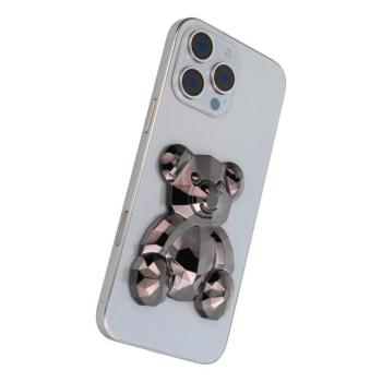 Telefonállvány BEAR - felragasztható - fekete kép