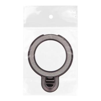 Telefonállvány CIRCLE GLITTER - felragasztható - fekete kép