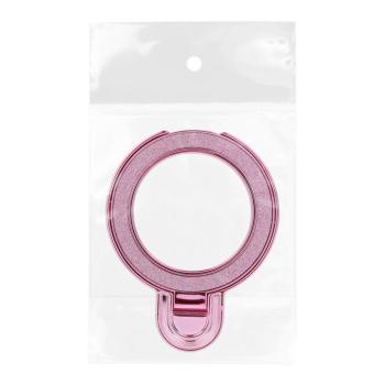 Telefonállvány CIRCLE GLITTER - felragasztható - rózsaszín kép