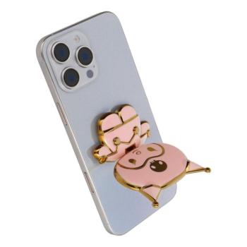 Telefonállvány DOLL - felragasztható - rózsaszín kép