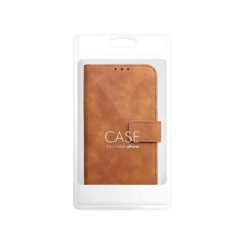 TENDER kinyitható tok Xiaomi Redmi Note 14 4G - barna kép