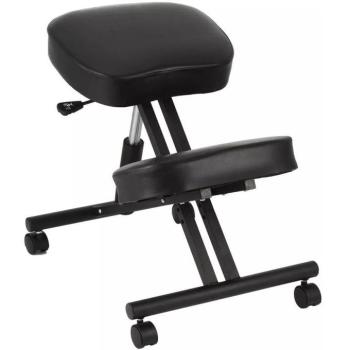 Térdeplőszék, fekete kép