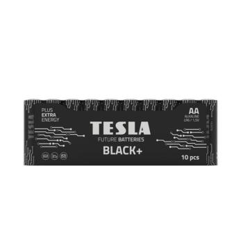 TESLA alkáli elem AA BLACK+[10x72] kép