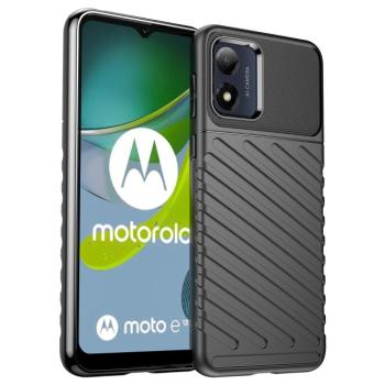 Thunder Case Motorola Moto E13 szilikon Armor tok fekete kép