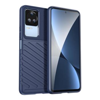 Thunder Case Xiaomi Poco F4 5G szilikon Armor tok kék kép