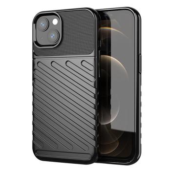 Thunder tok Flexible Tough ütésálló tok TPU tok iPhone 13 Mini fekete kép
