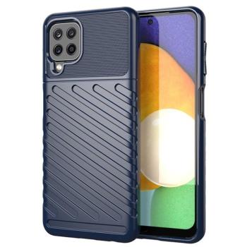 Thunder tok Flexible Tough ütésálló tok TPU tok Samsung Galaxy A22 4G kék kép