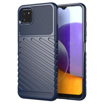 Thunder tok Rugalmas ütésálló tok TPU tok Samsung Galaxy A22 5G kék kép