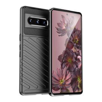 Thunder tok rugalmas ütésálló védőtok Google Pixel 7 Pro fekete kép