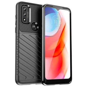 Thunder tok rugalmas ütésálló védőtok Motorola Moto G Play 2022 fekete kép
