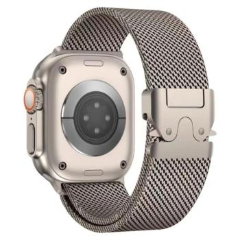 Titanium Milanese Loop csereszíj Apple Watch 42/44/45/46/49mm - titánszürke kép